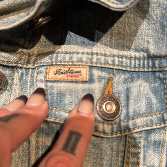 Kid’s Levi Strauss Signature Denim Jacket Size Small - Picture 4 of 5